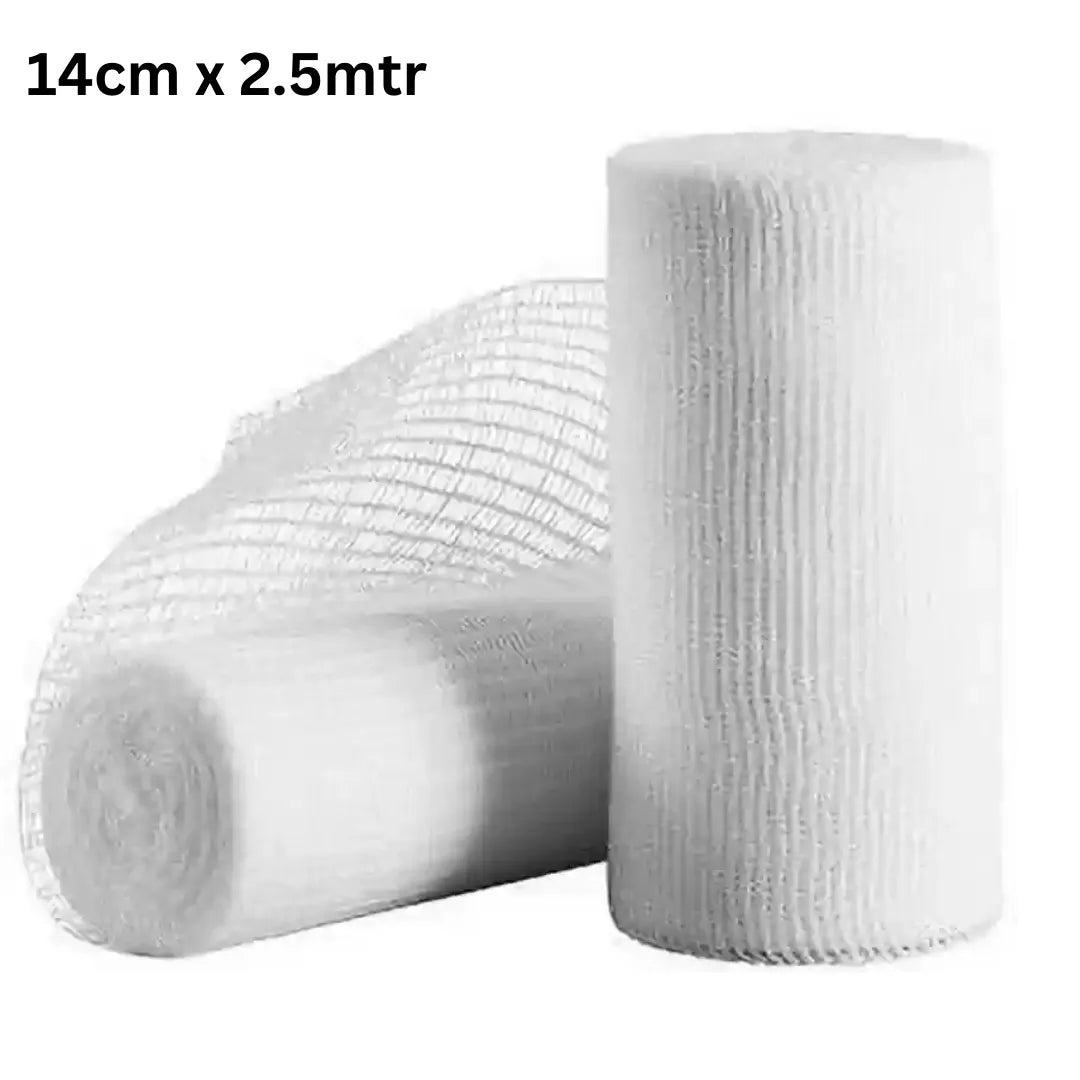 Buy Top Quality Cotton Bandage Pack of 10 Pcs - 14cm*2.5mtr