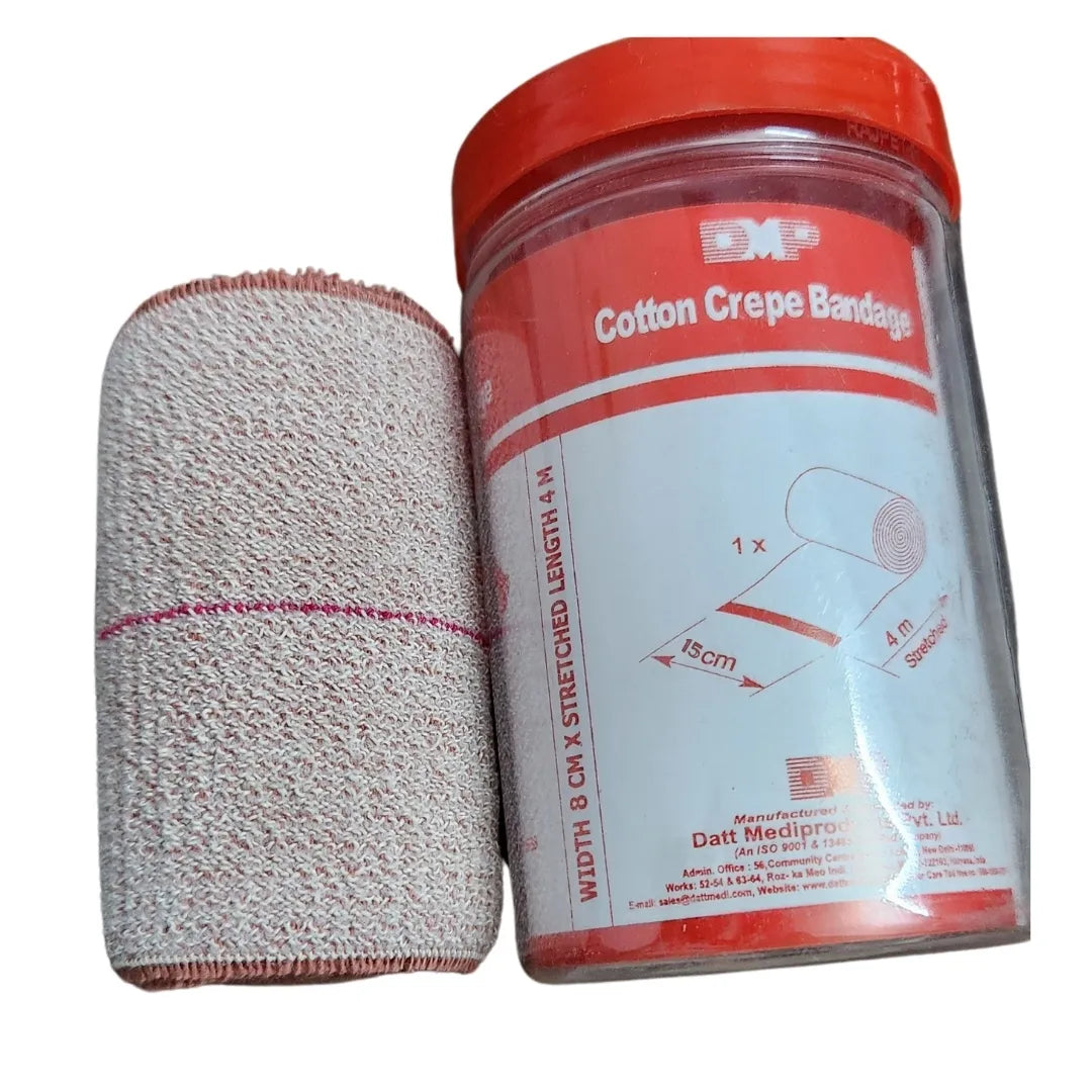 Datt Medi DMP Cotton Crepe Bandage 15 cm x 4 m