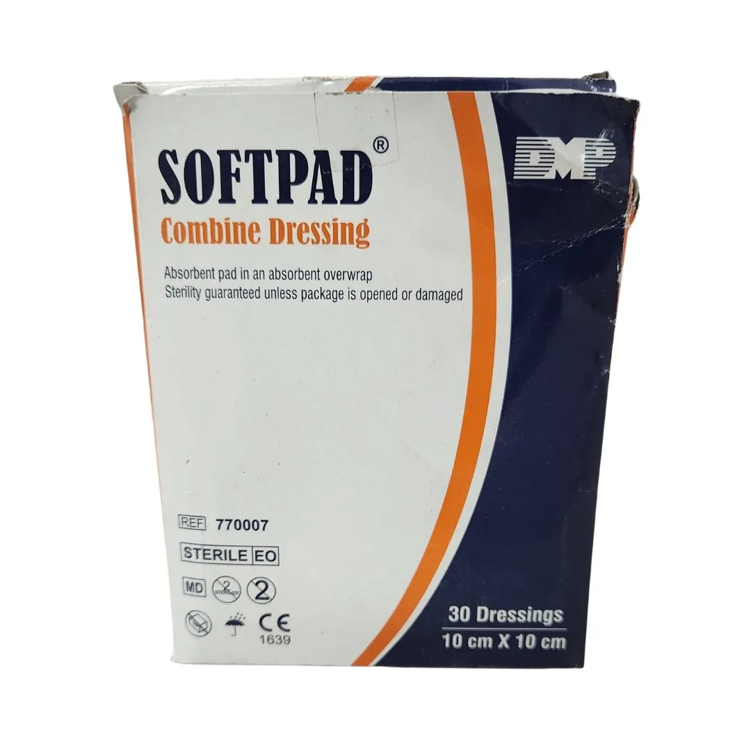 Buy Softpad Combine Dressing Pad 10 cm x 10 cm | Datt Medi