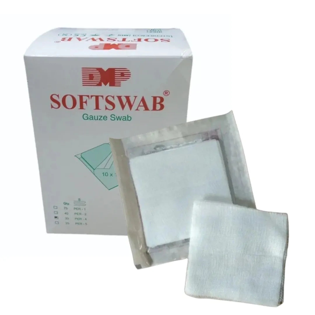 Buy Softswab Sterile Gauze Swabs 10cm x 10cm | Datt Medi
