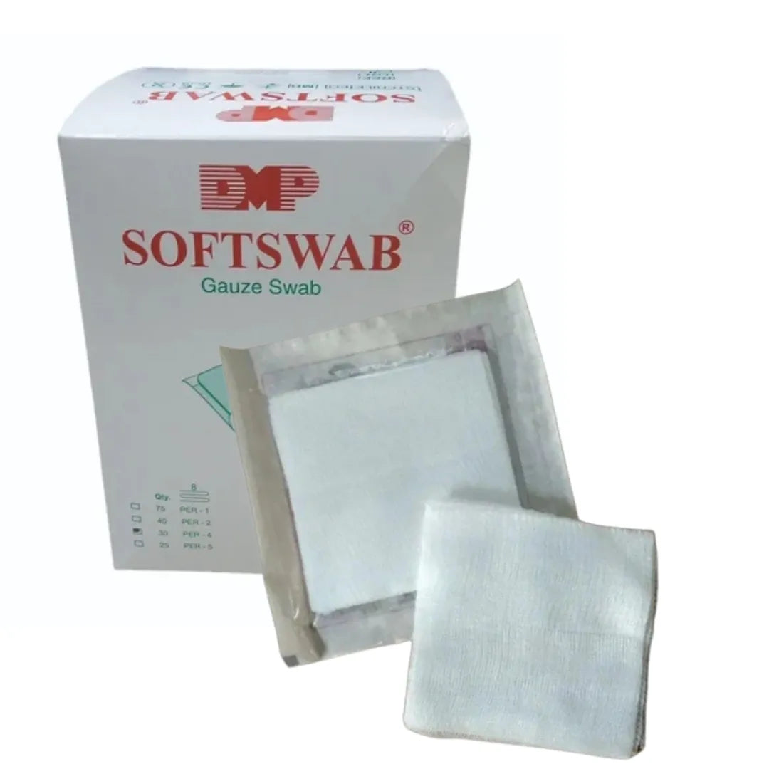 Buy Softswab Sterile Gauze Swabs 5cm x 5cm | Datt Medi