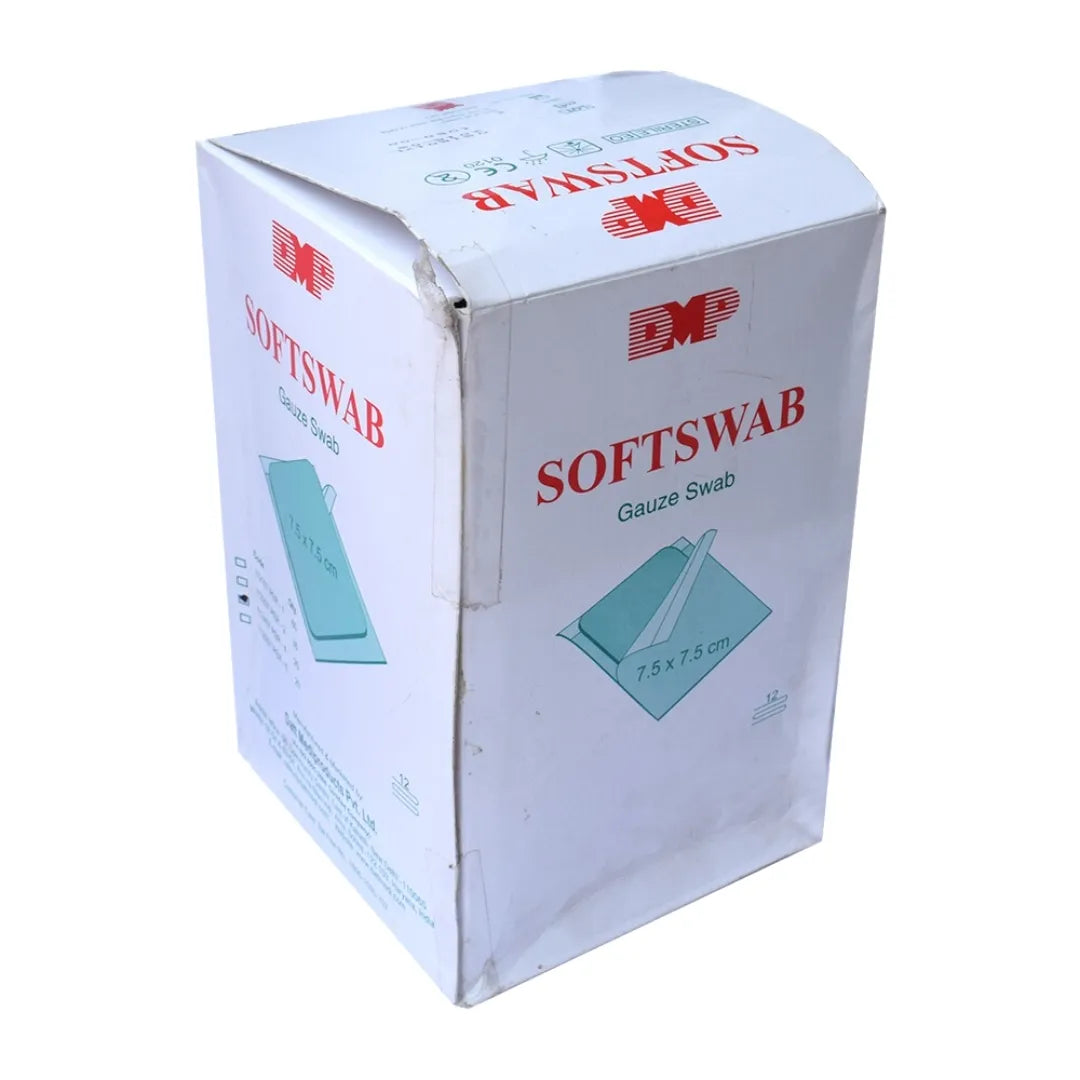 Buy Softswab Sterile Gauze Swabs 7.5cmx7.5cm | Datt Medi