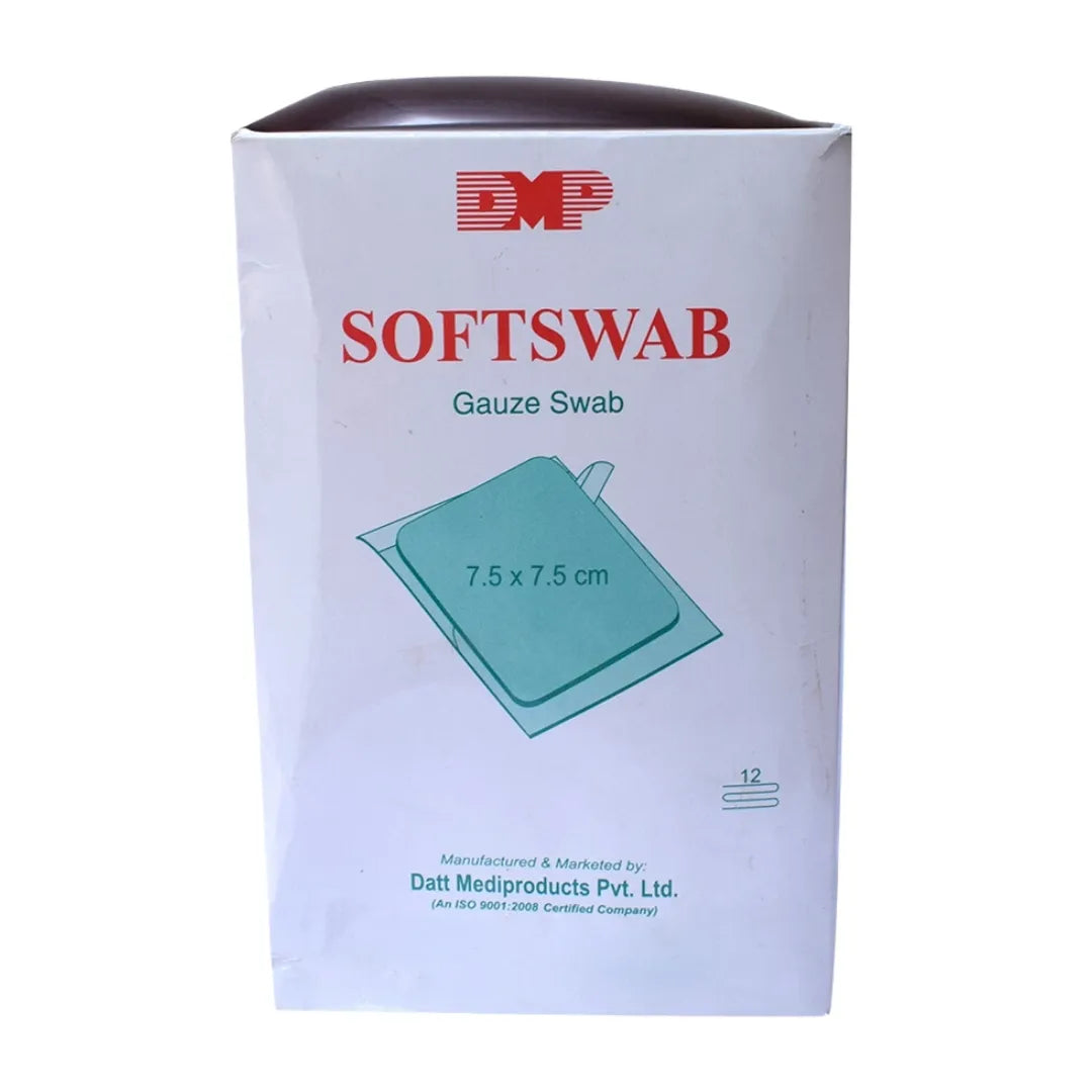 Buy Softswab Sterile Gauze Swabs 7.5cmx7.5cm | Datt Medi