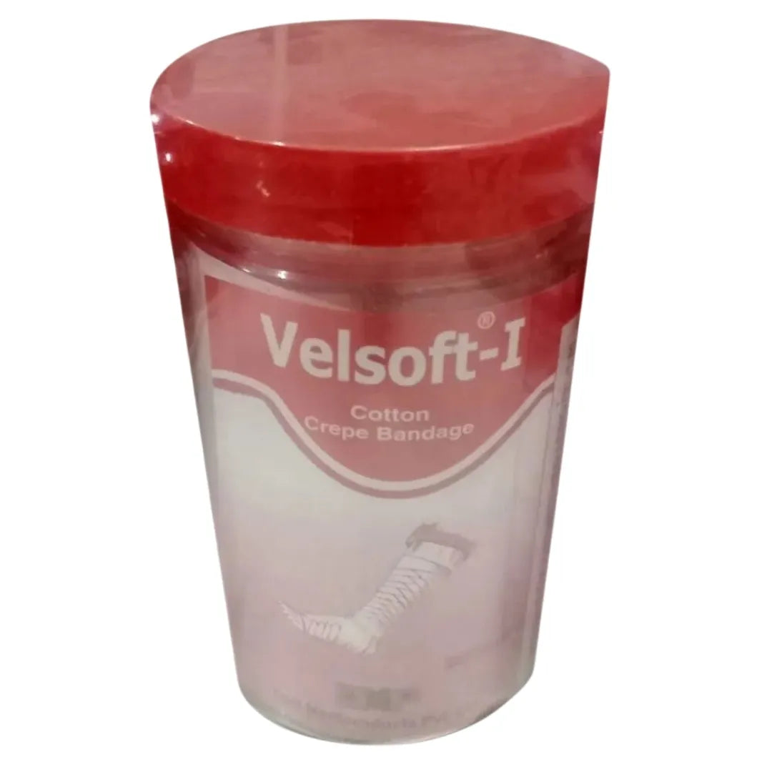 Datt Medi Velsoft-I Elastic Cotton Crepe Bandage 15 cm x 4.5 m