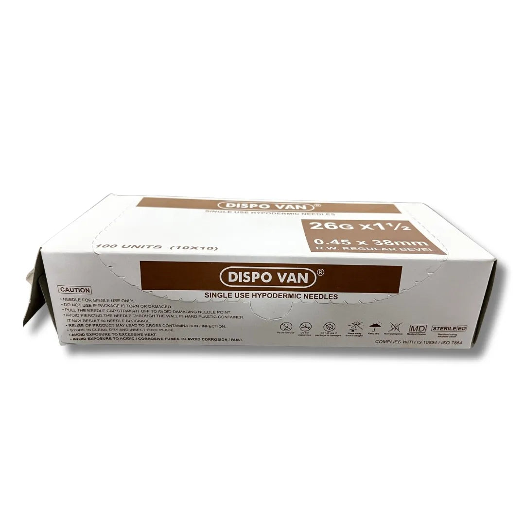Dispovan Hypodermic Needle - 26G*1.5 inch