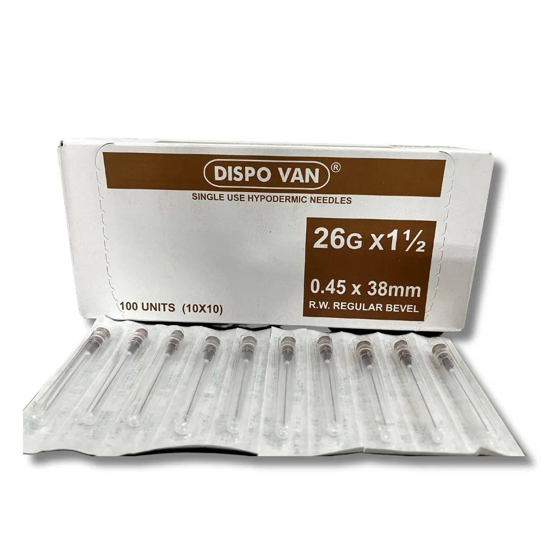 Dispovan Hypodermic Needle - 26G*1.5 inch