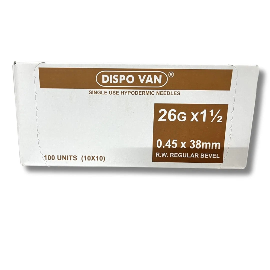 Dispovan Hypodermic Needle - 26G*1.5 inch