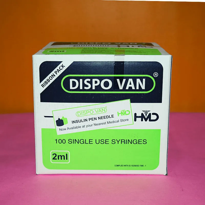 Dispo Van Syringe 2ml - 100 Units Pack | SurgiNatal