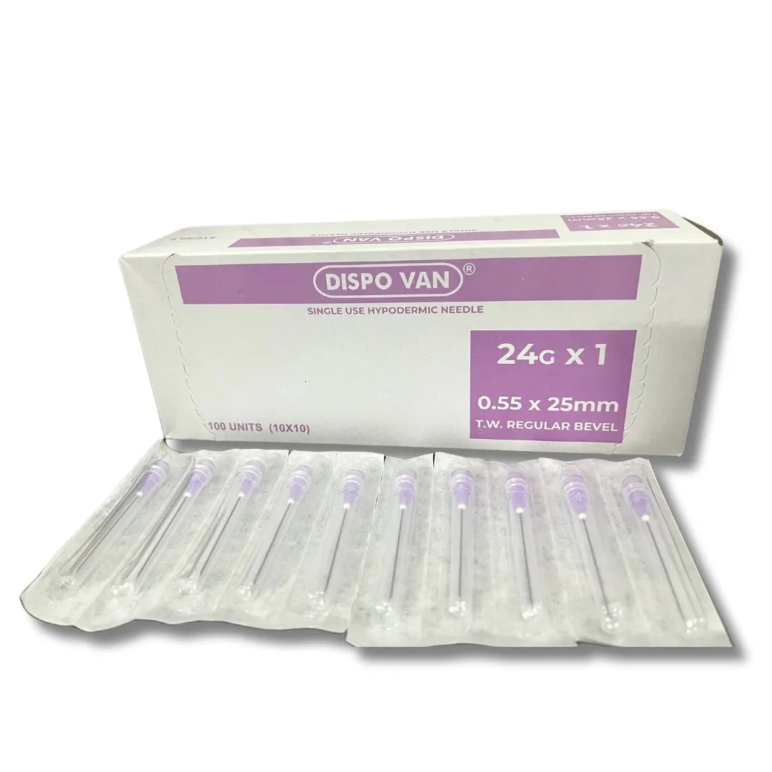 Dispovan Hypodermic Needle - 24G*1 inch