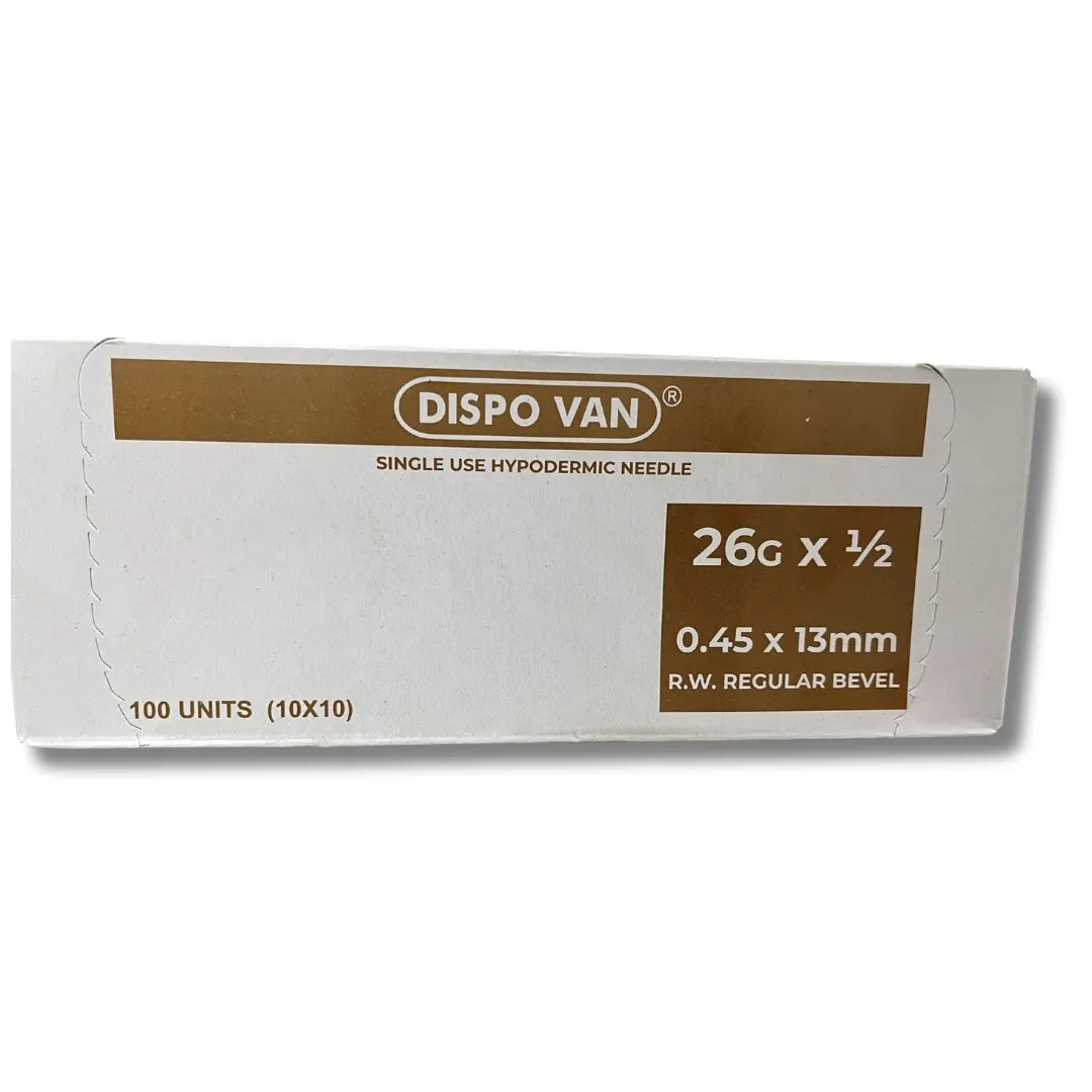 Dispovan Hypodermic Needle - 26G*0.5 inch