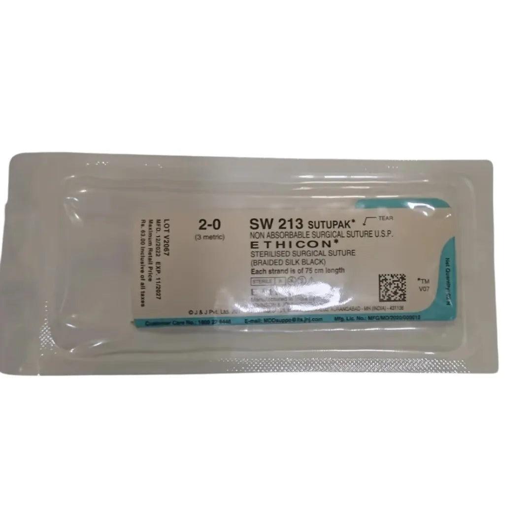 Ethicon Sutupak Suture USP 2-0 SW 213, 12 Foils