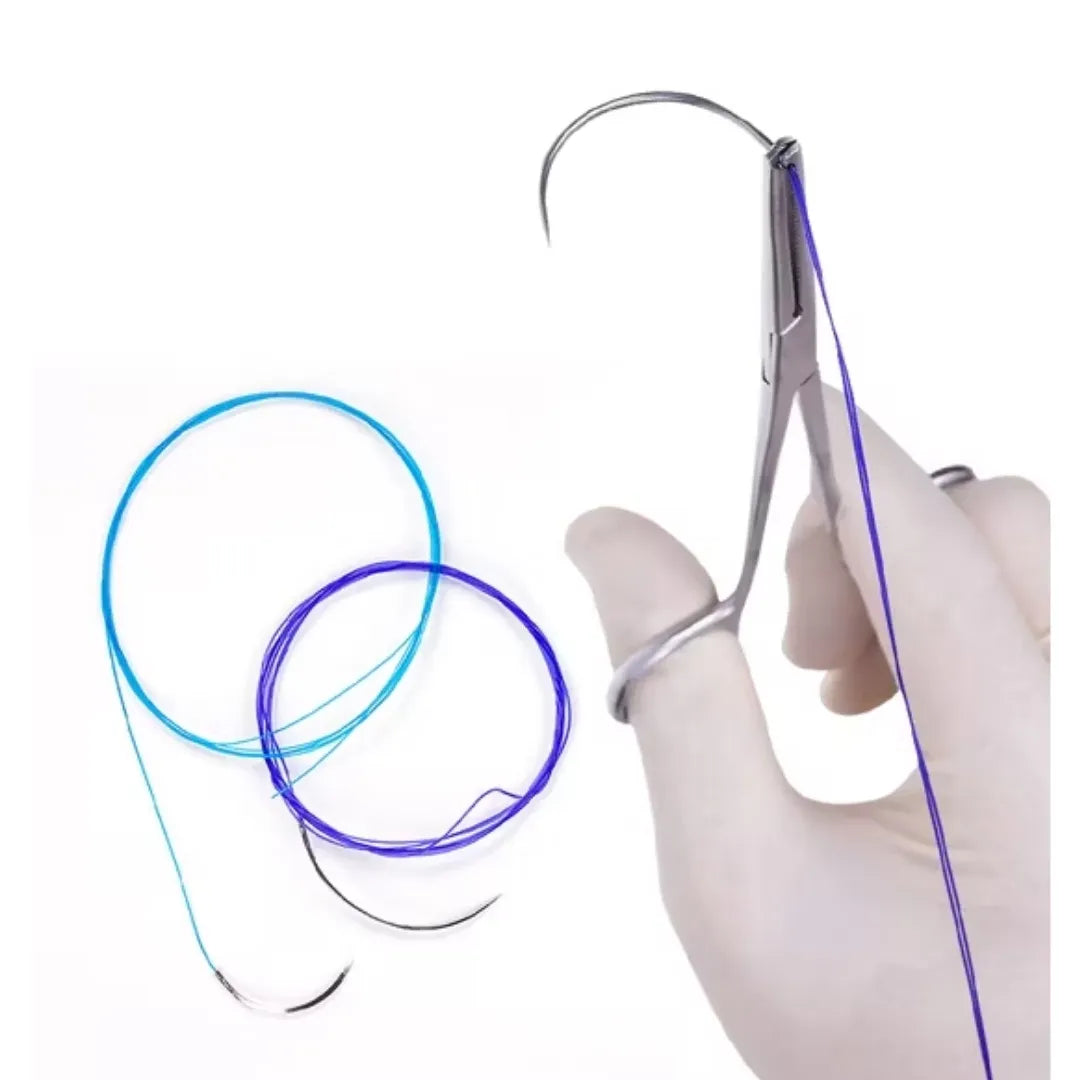 Ethicon Monocryl Sutures USP 5-0, 3/8 Circle Reverse Cutting Prime W3204 -12 Foils