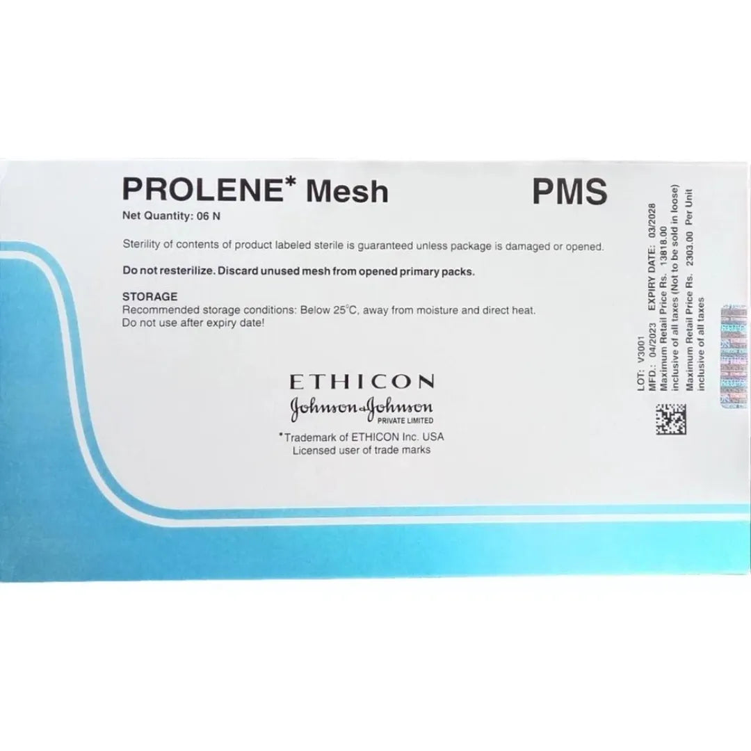 Buy Non-Absorbable Synthetic Surgical Mesh 7.6cm x 11cm