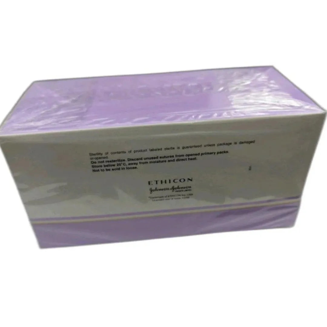 Ethicon Vicryl Sutures USP 3-0, 3/8 Circle Round Body - NW2401
