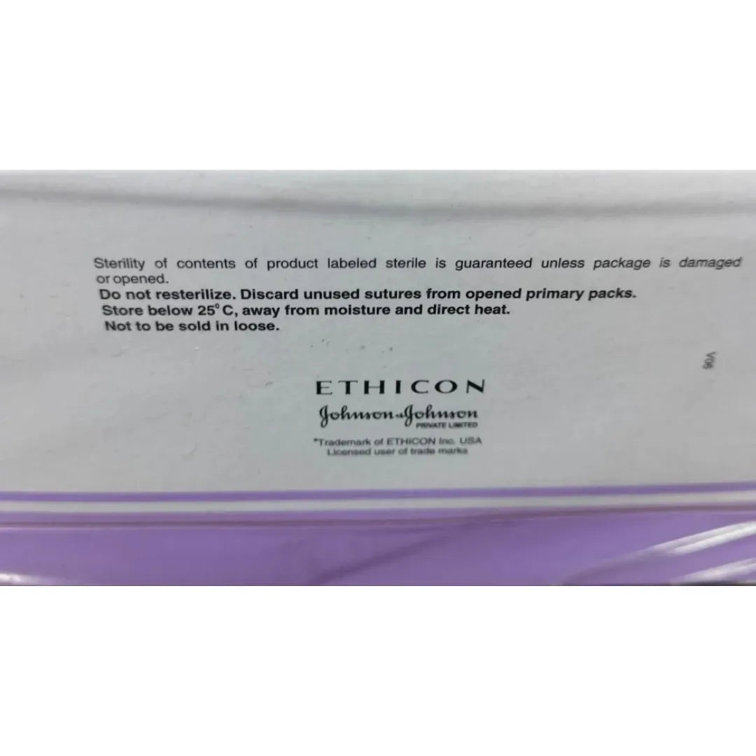 Ethicon Vicryl Plus Sutures USP 0, 1/2 Circle Tapercut - VP2518
