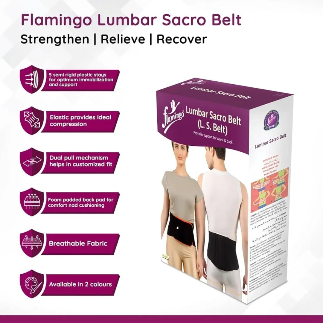 Flamingo Lumbar Sacro Belt