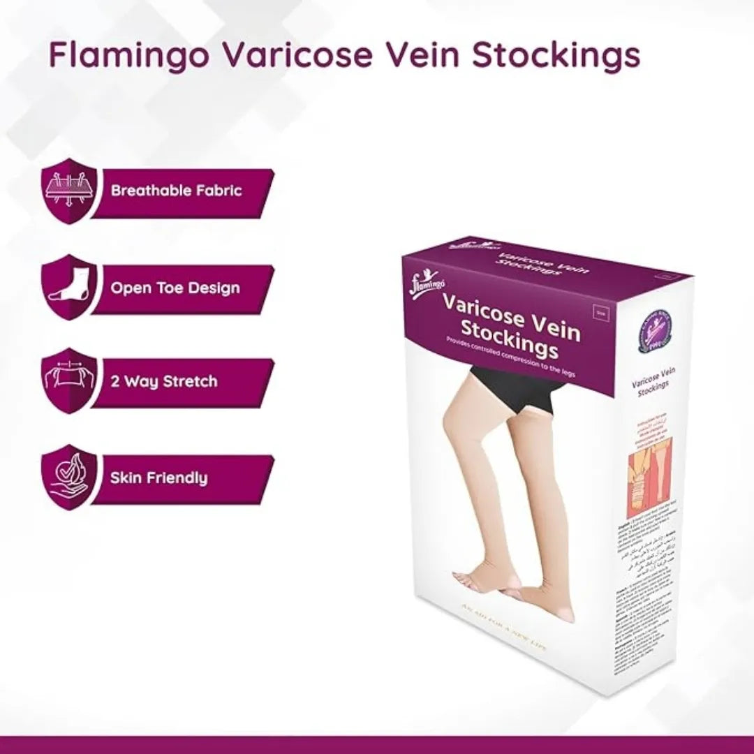 Flamingo Varicose Vein Stockings Medium