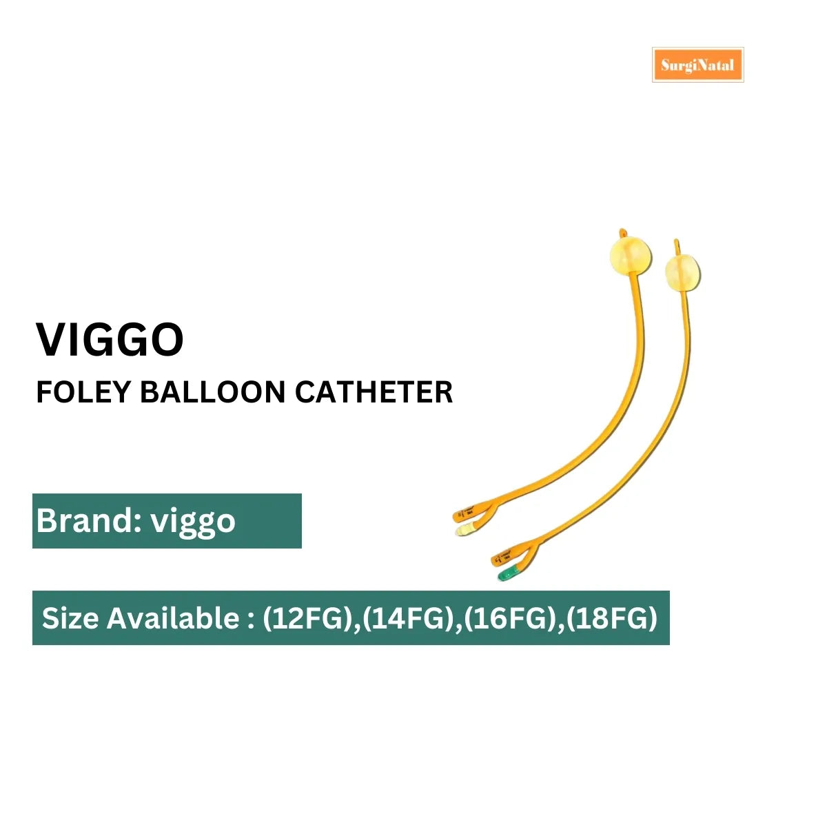 Viggo Foley Balloon Catheter