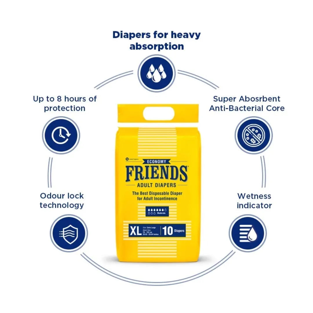 Buy Adult Diapers XL Online for Comfort and Convenience