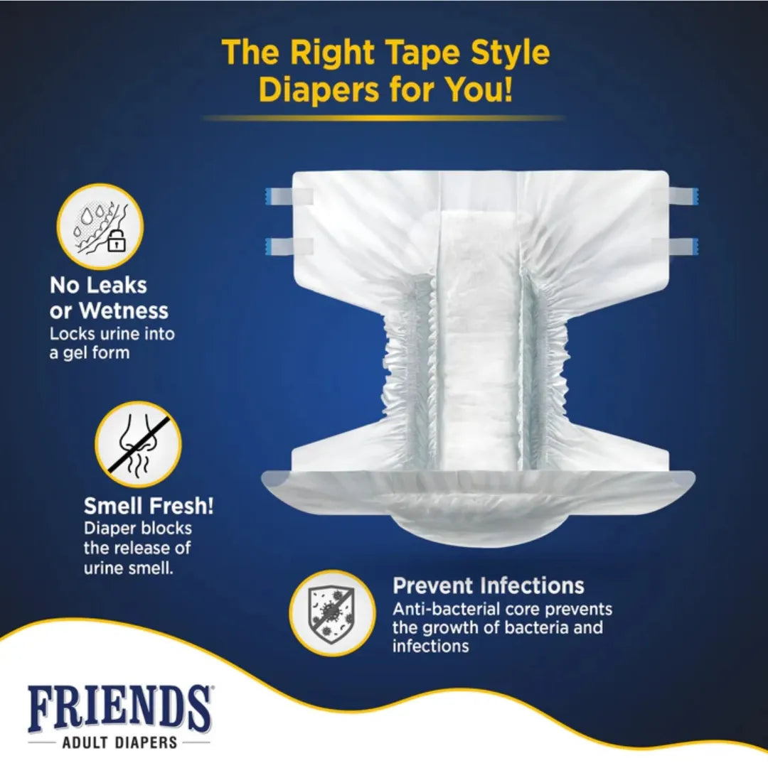 Buy Adult Diapers XL Online for Comfort and Convenience