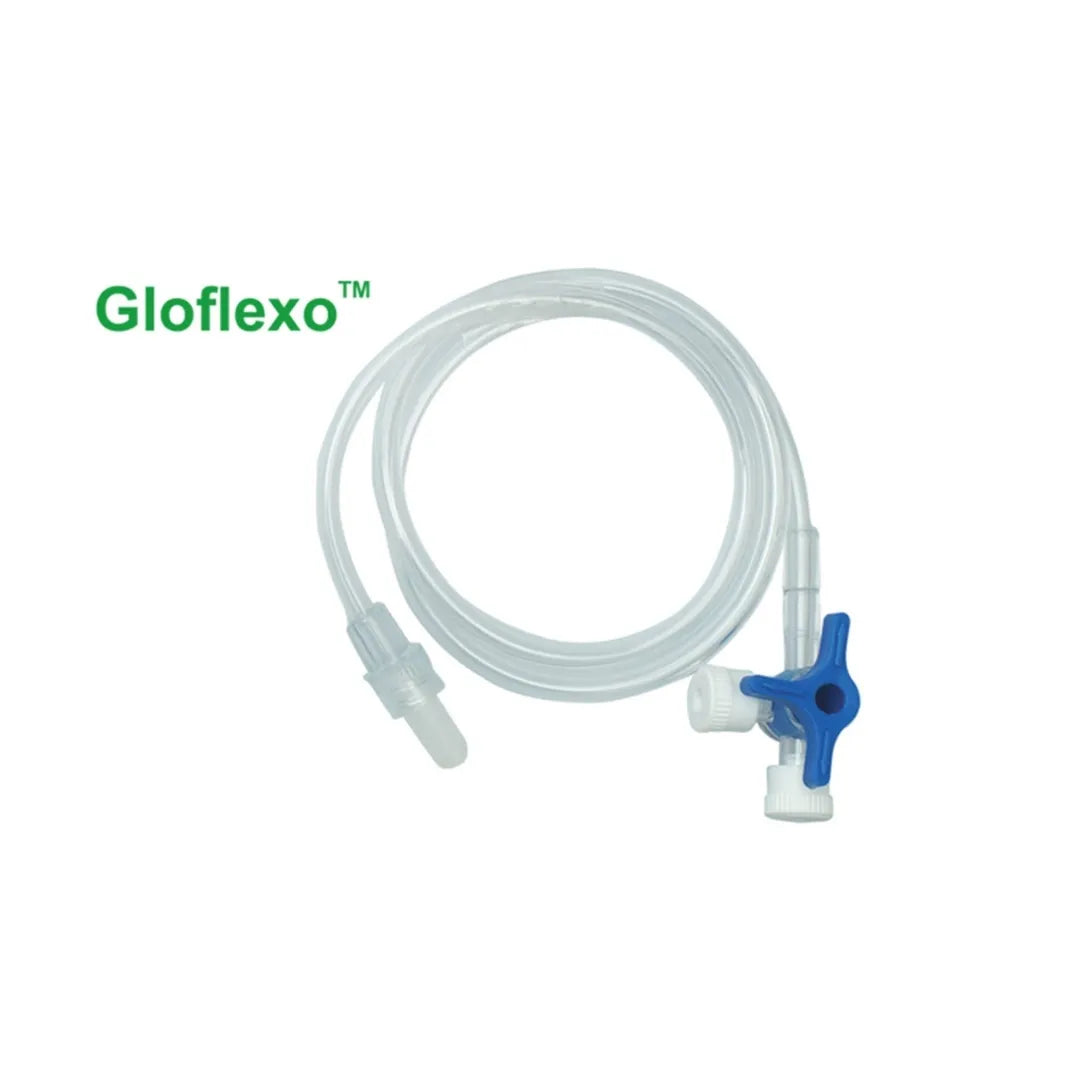 Buy Extension Tubing with 3-Way Stop Cock for Medical Use