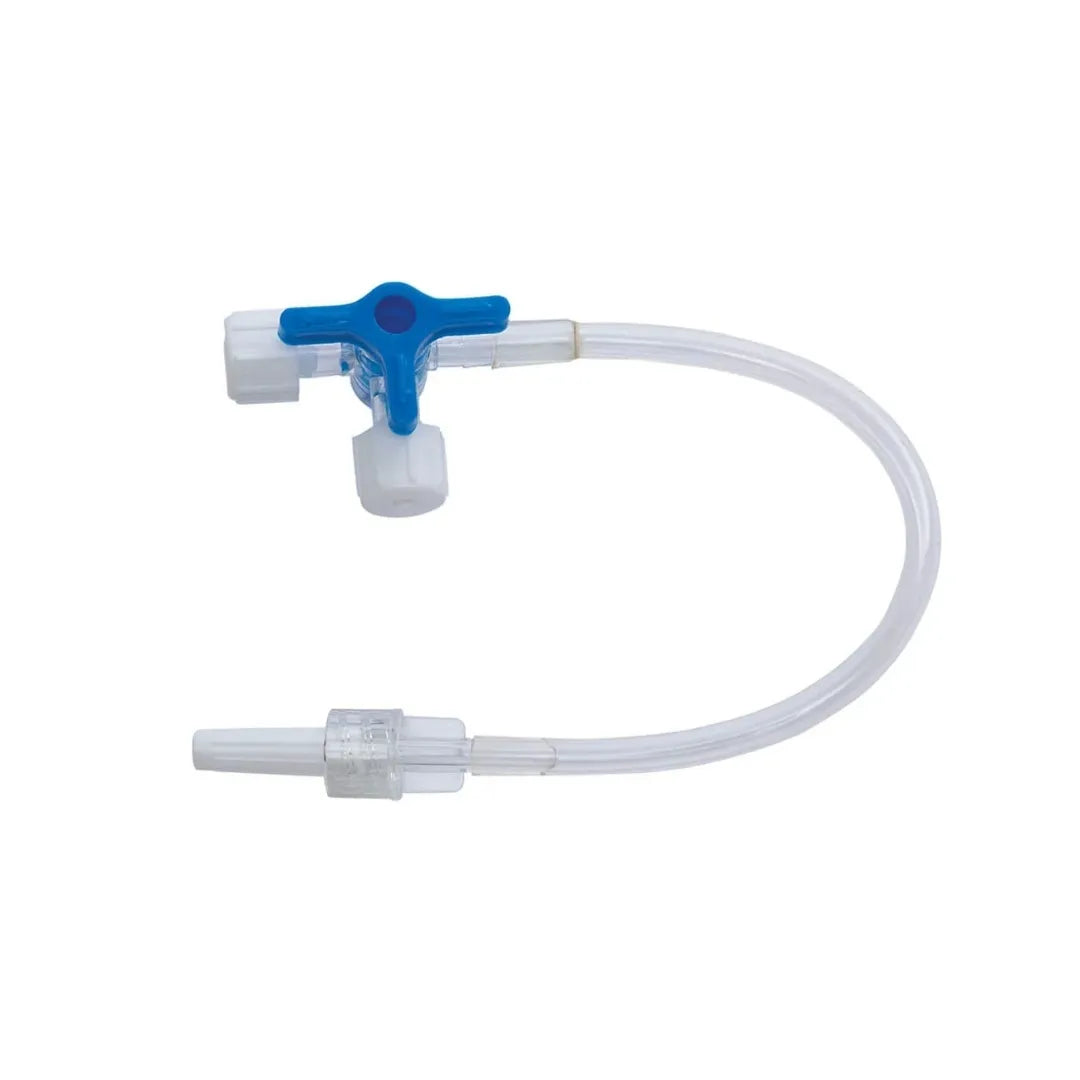 Buy Extension Tubing with 3-Way Stop Cock for Medical Use