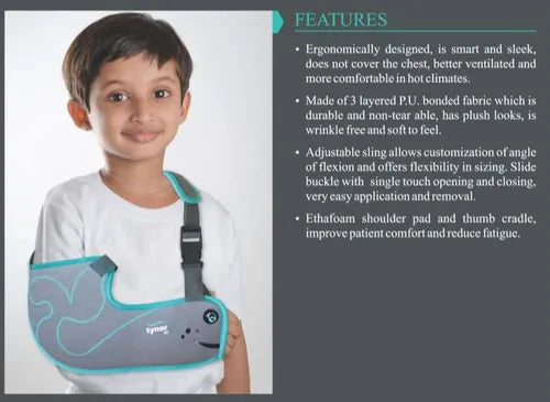Tynor Pouch Arm Sling ( Tropical ) CHILD C -01