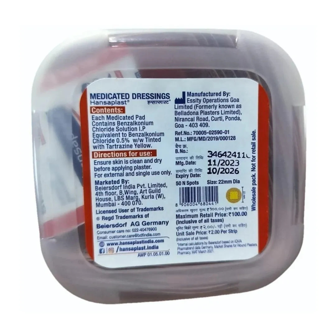 Buy Spot Bandage - 50 Pcs Pack Online for Wound Care