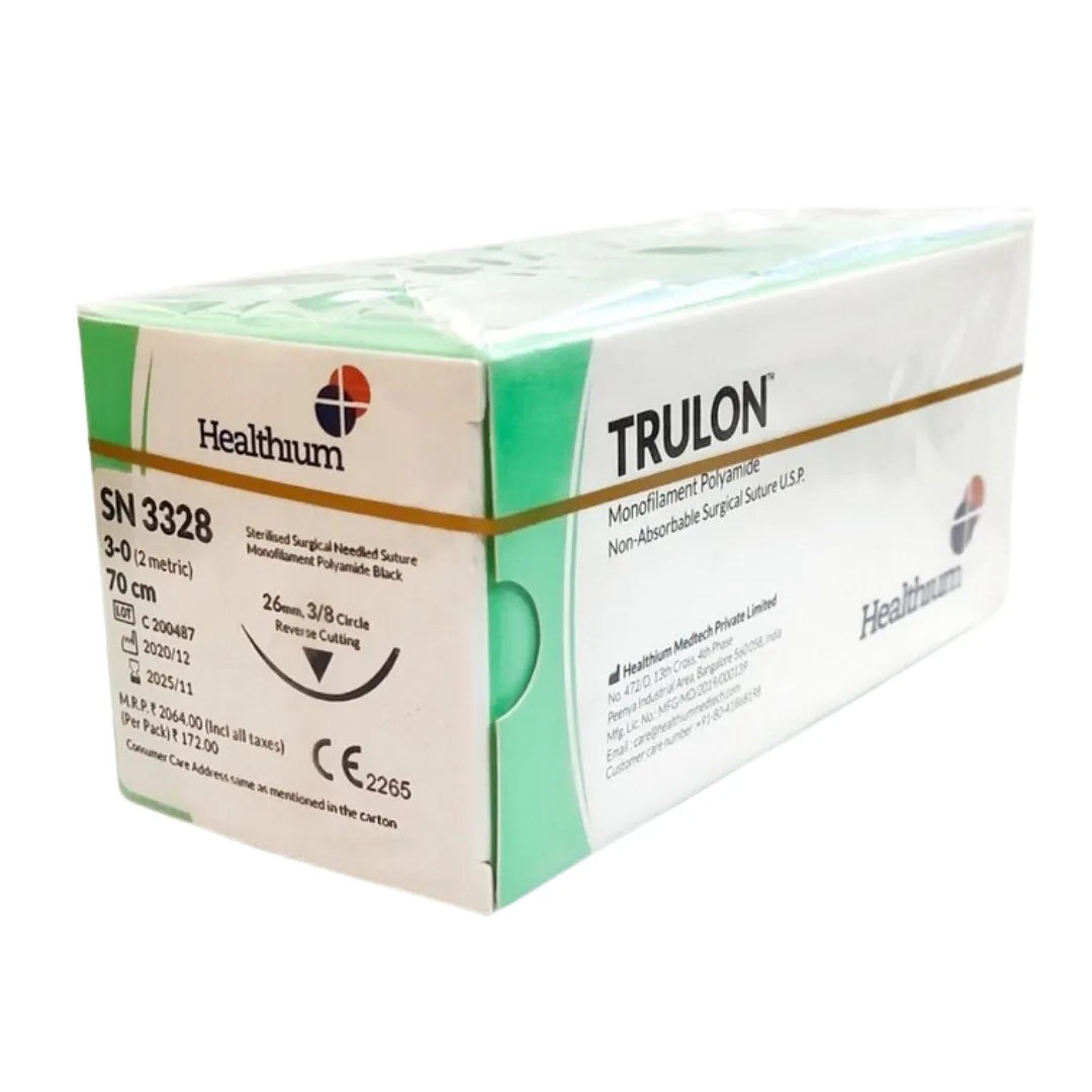 Healthium (Sutures India) Trulon, code SN 3328A