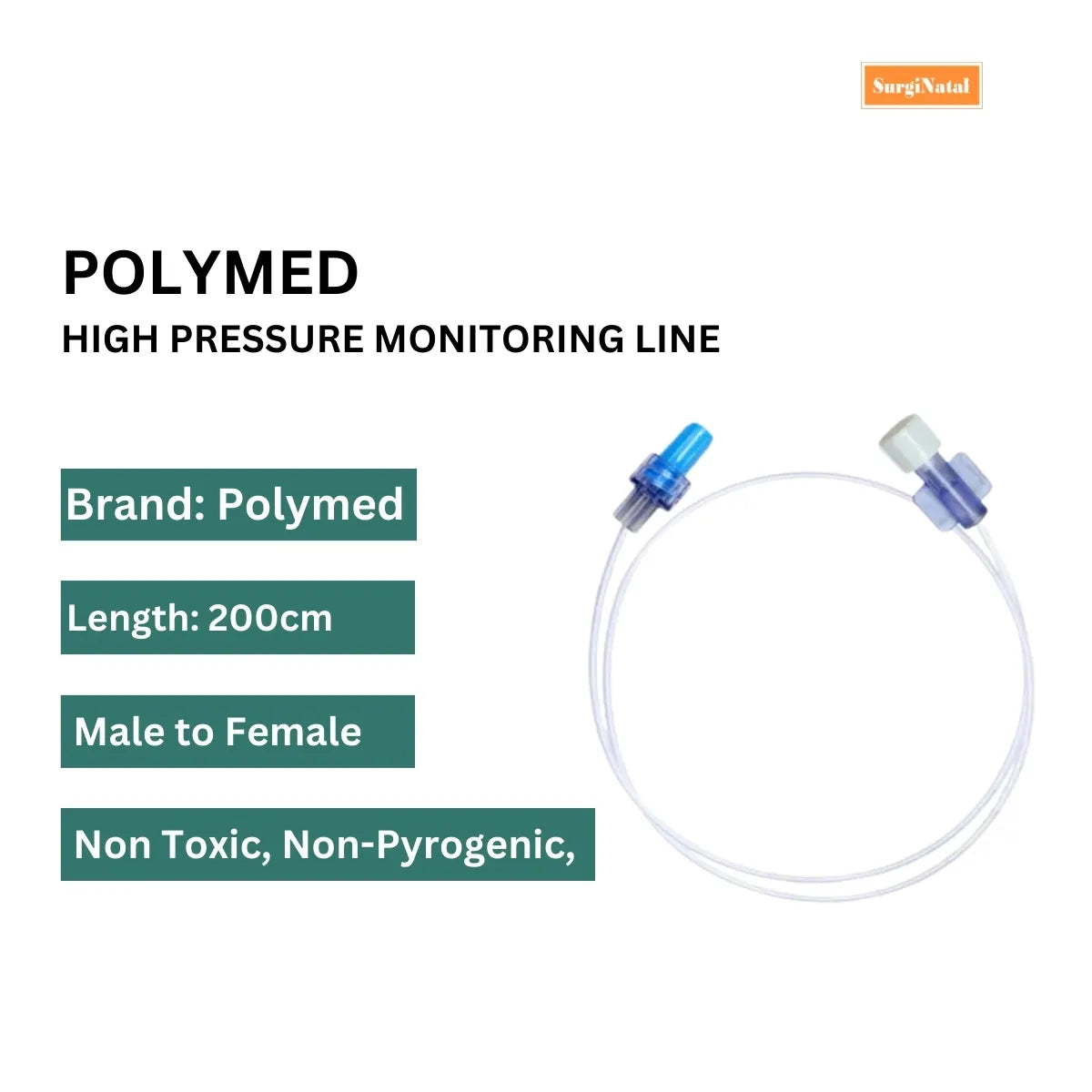 Buy High Pressure Monitoring Line Online | Polymed