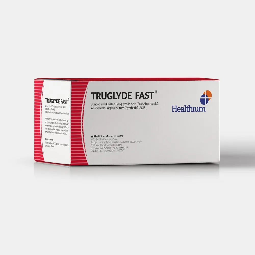 Healthium Truglyde FAST 1-0 SN 2763A ECO - 12 Foils Box