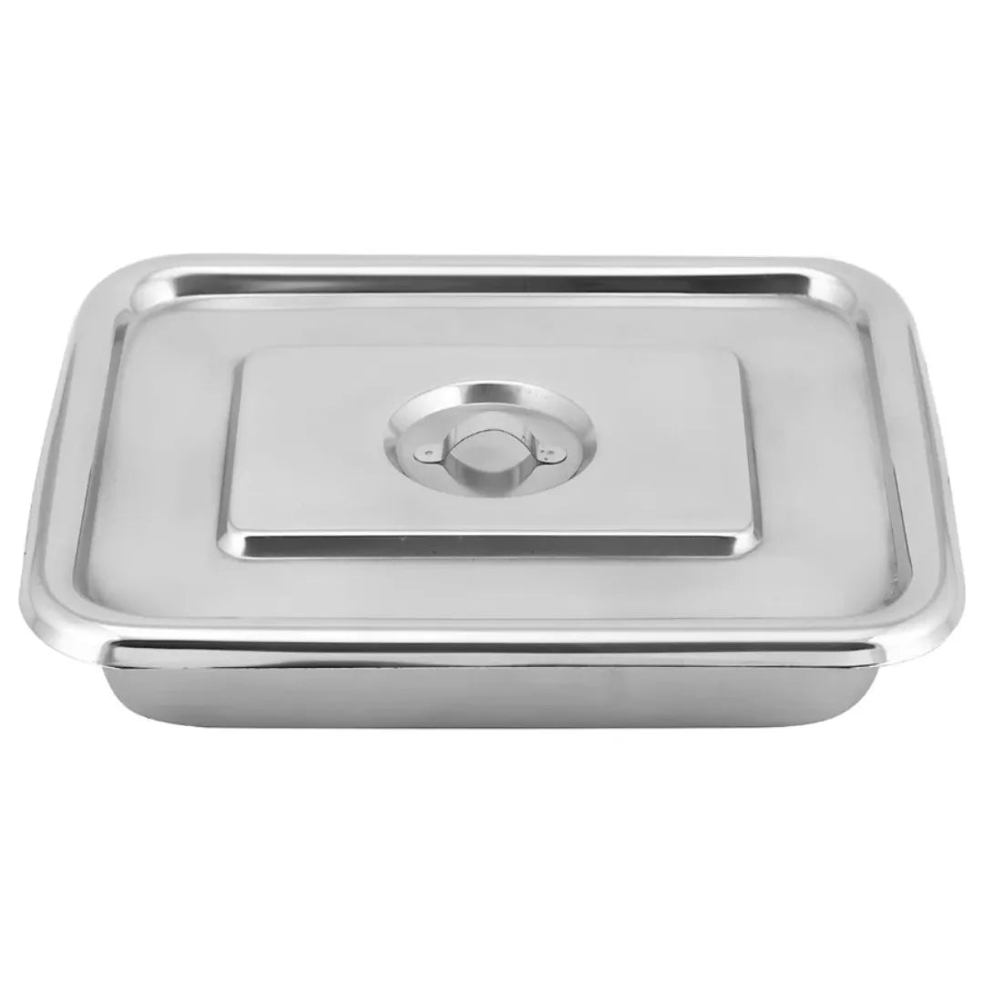 Instrument Tray With Lid (Reusable Hospital Tray)