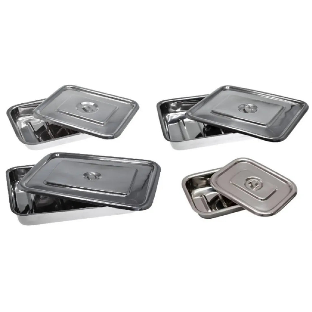 Instrument Tray With Lid (Reusable Hospital Tray)