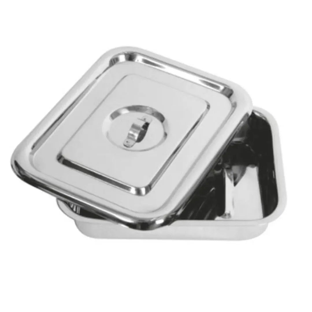 Instrument Tray With Lid (Reusable Hospital Tray)