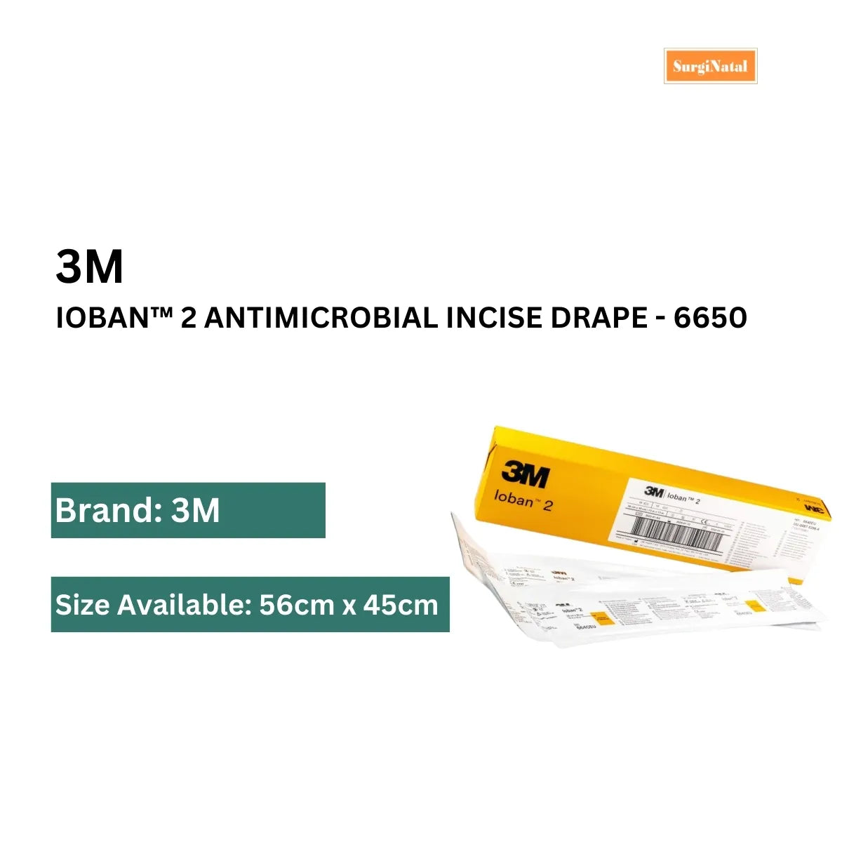 Buy 2 Antimicrobial Incise Drapes Online | 3M