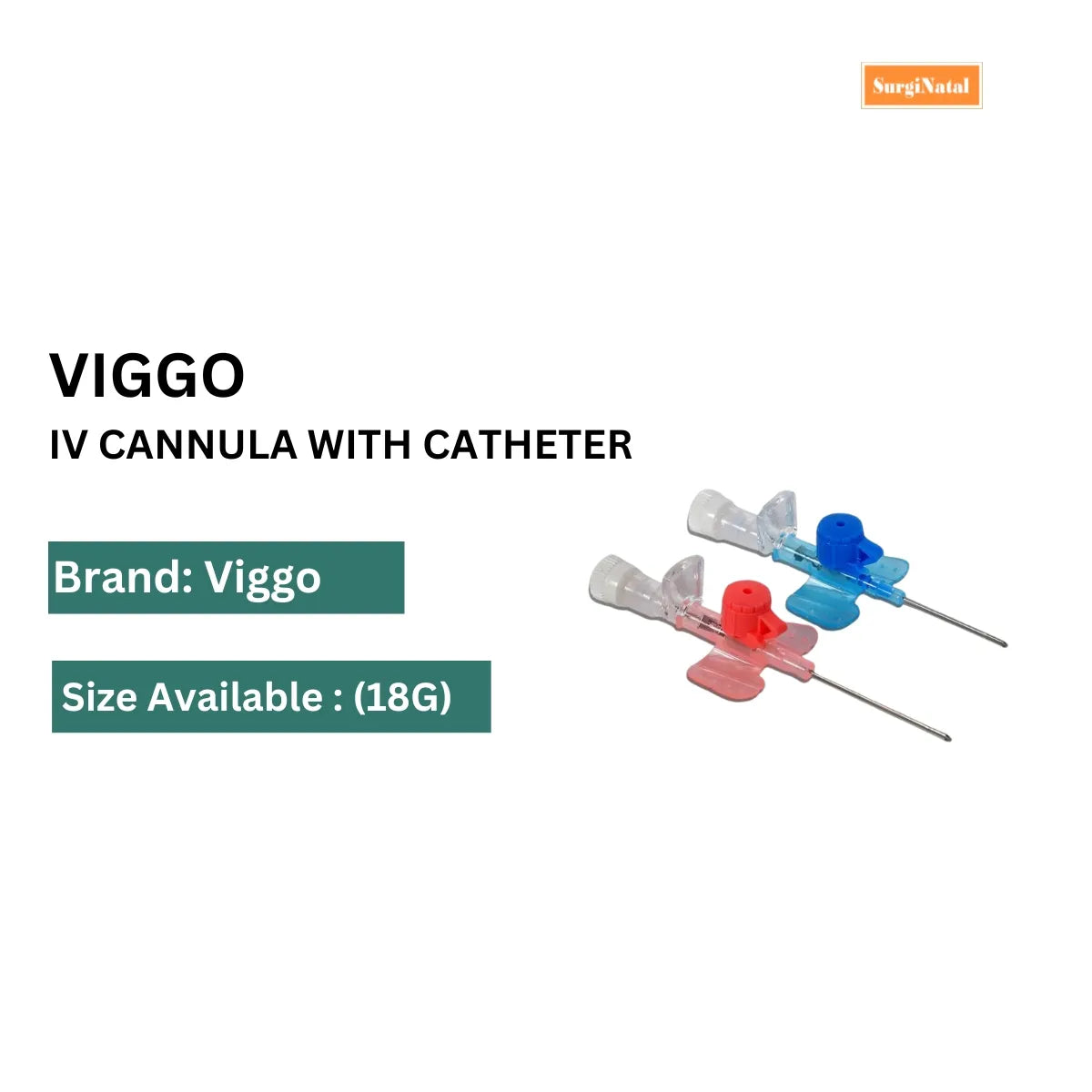 Buy Viggo IV Cannula 18G | Infusion Therapy - Lowest Price