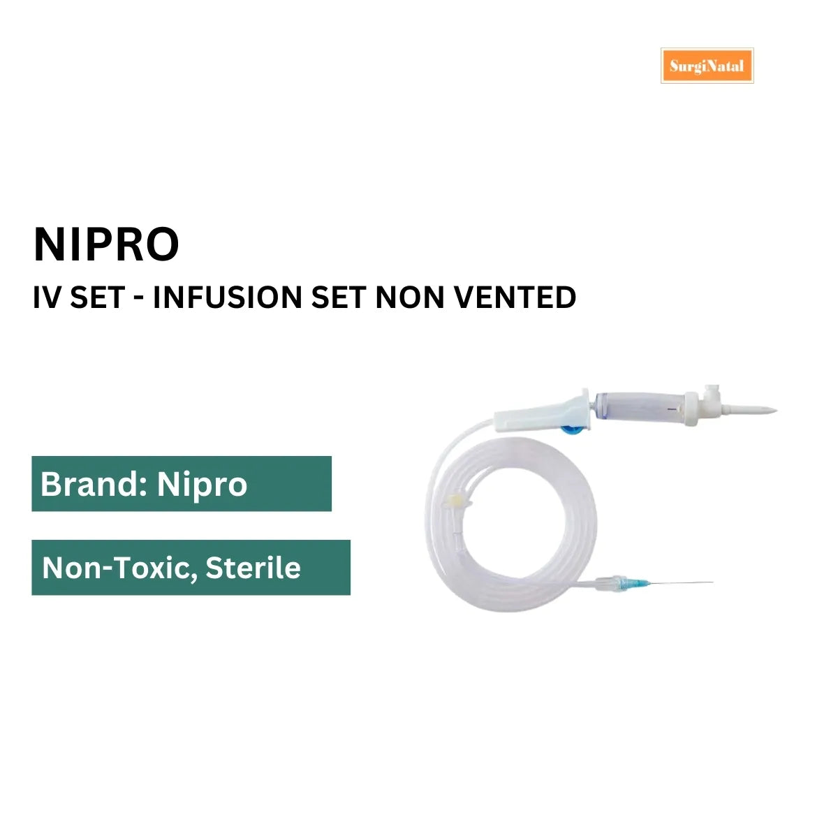 Buy Nipro IV set - Infusion Set Non Vented | Lowest Price