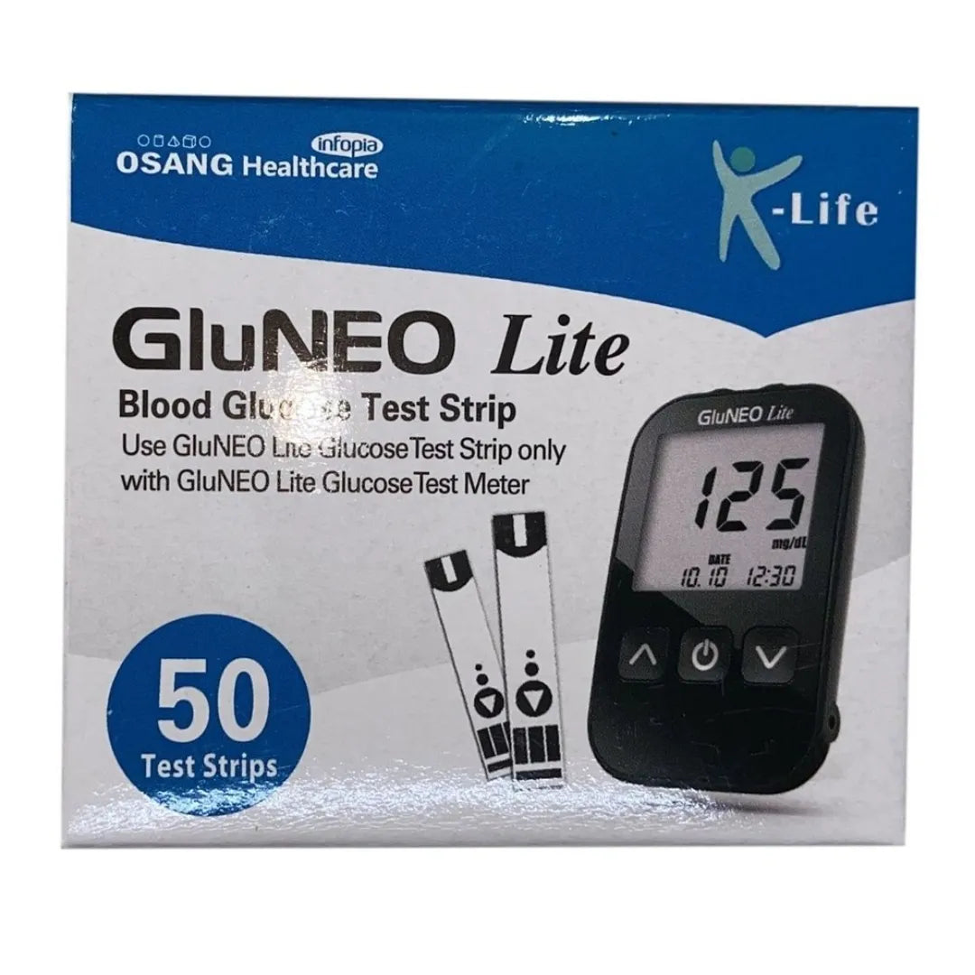 Buy K-Life Gluneo Lite Glucometer & Strips - Lowest Price
