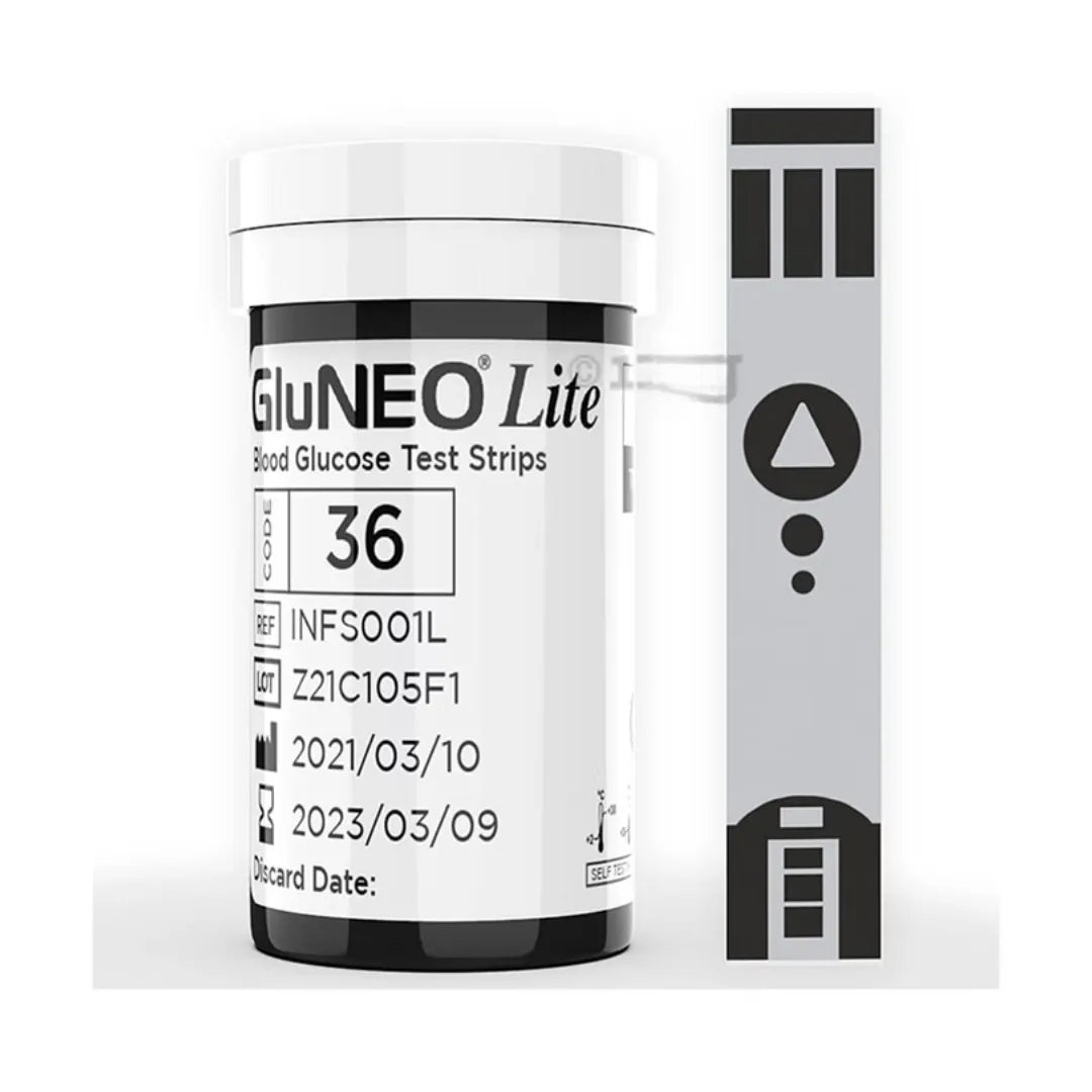 Buy K-Life Gluneo Lite Glucometer & Strips - Lowest Price