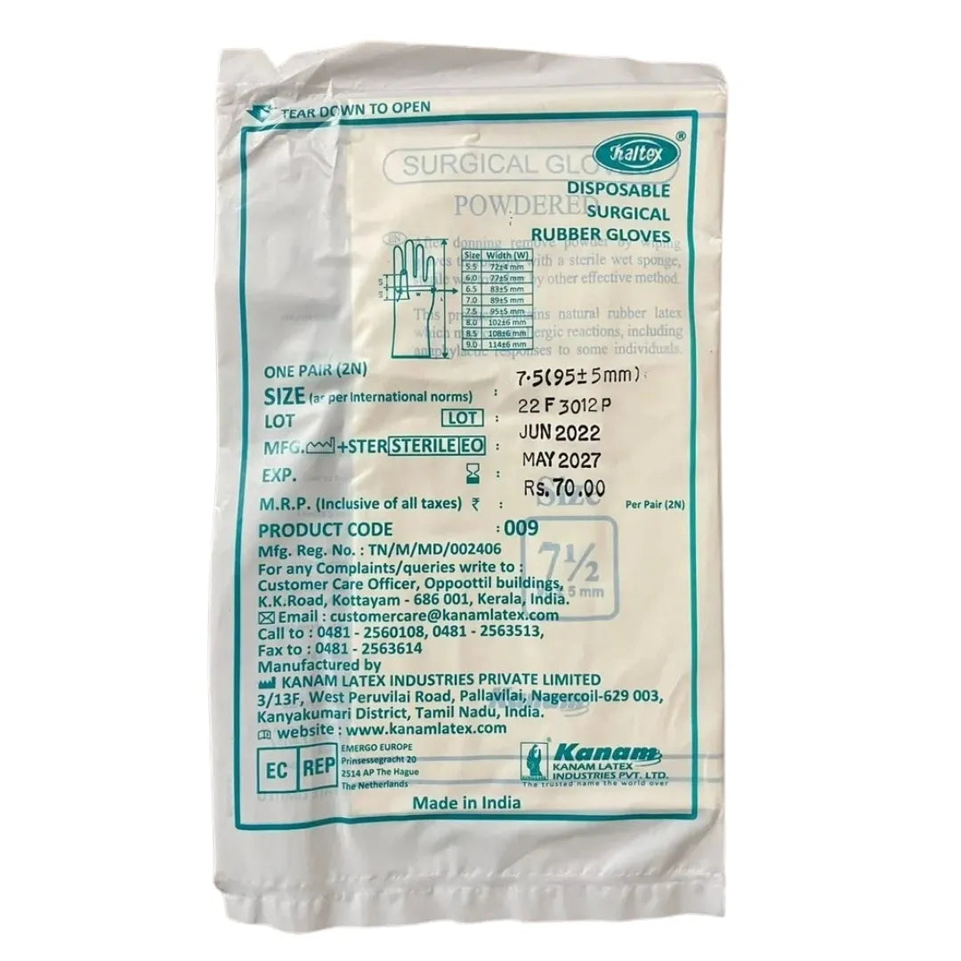Buy Disposable Surgical Rubber Gloves for Medical Use