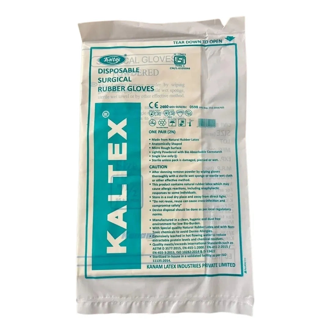 Buy Disposable Surgical Rubber Gloves for Medical Use