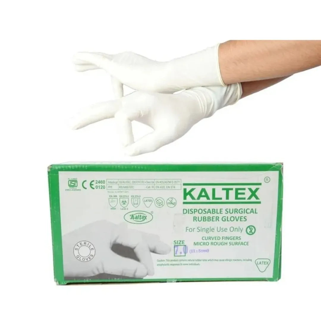 Buy Disposable Surgical Rubber Gloves for Medical Use