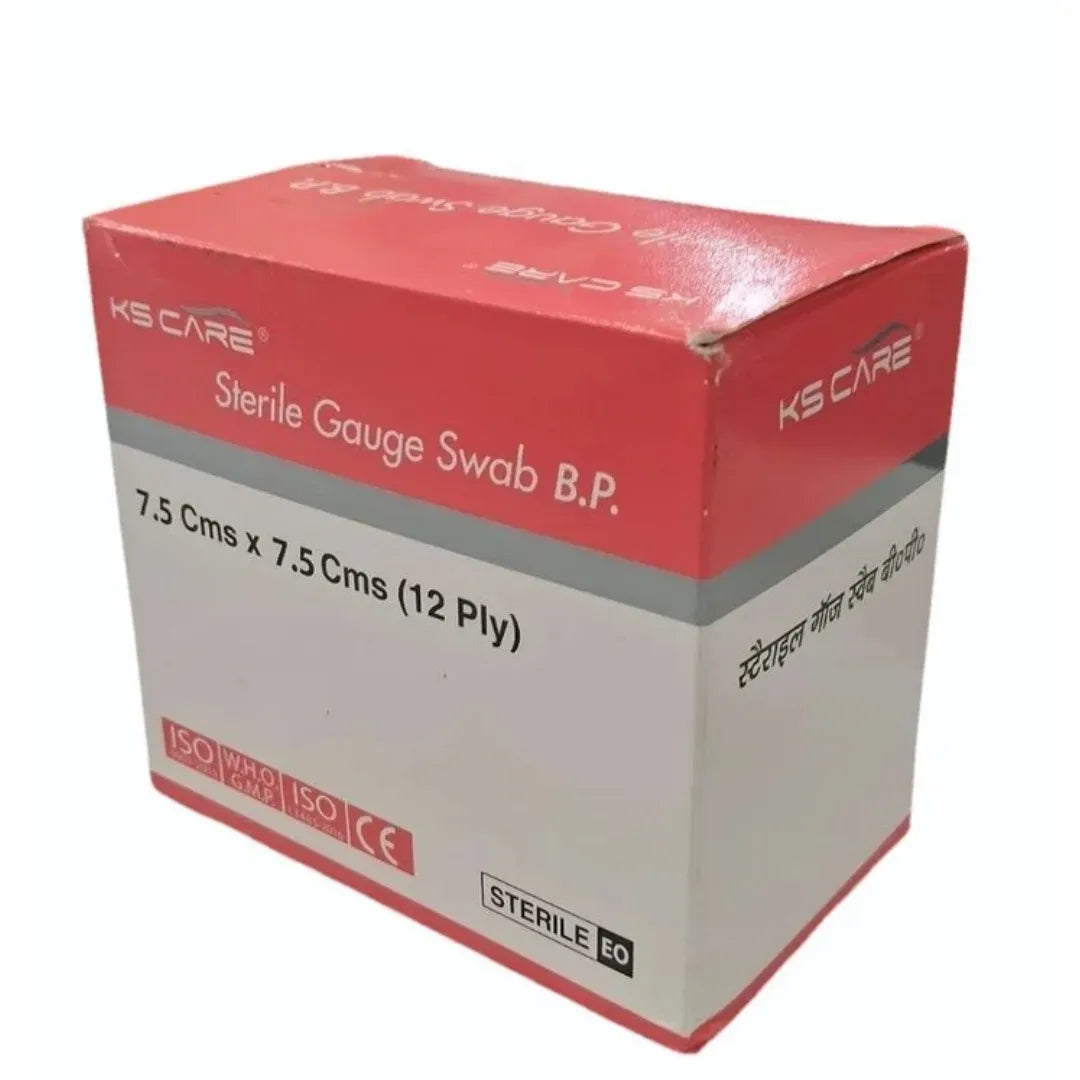 Buy Gauze Swabs (7.5cm*7.5cm) - 4*10 Packs for Surgical Use