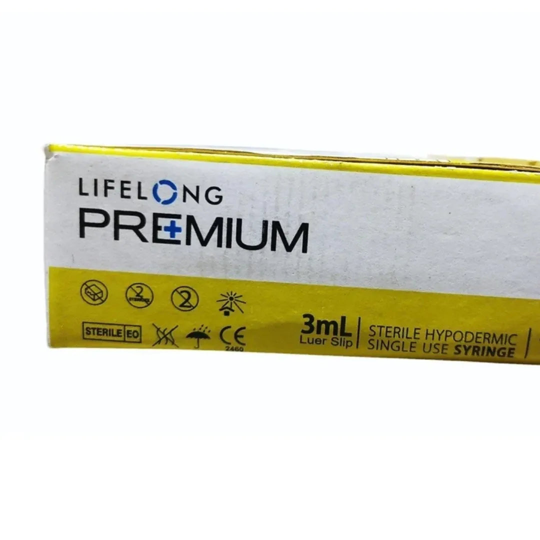 Lifelong Premium Syringe 3ml (100 Units)