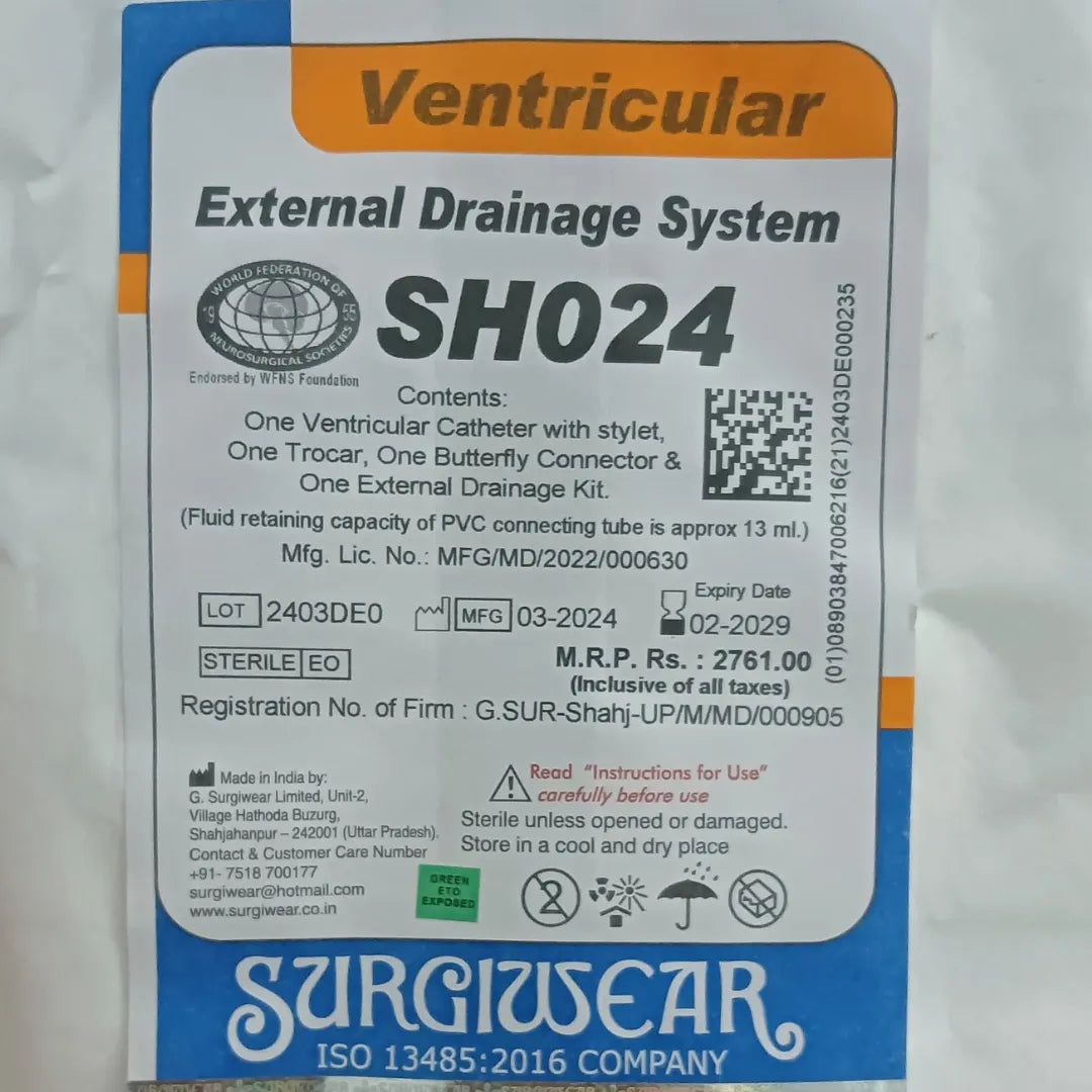 Buy Lumber External Drainage System for Medical Use