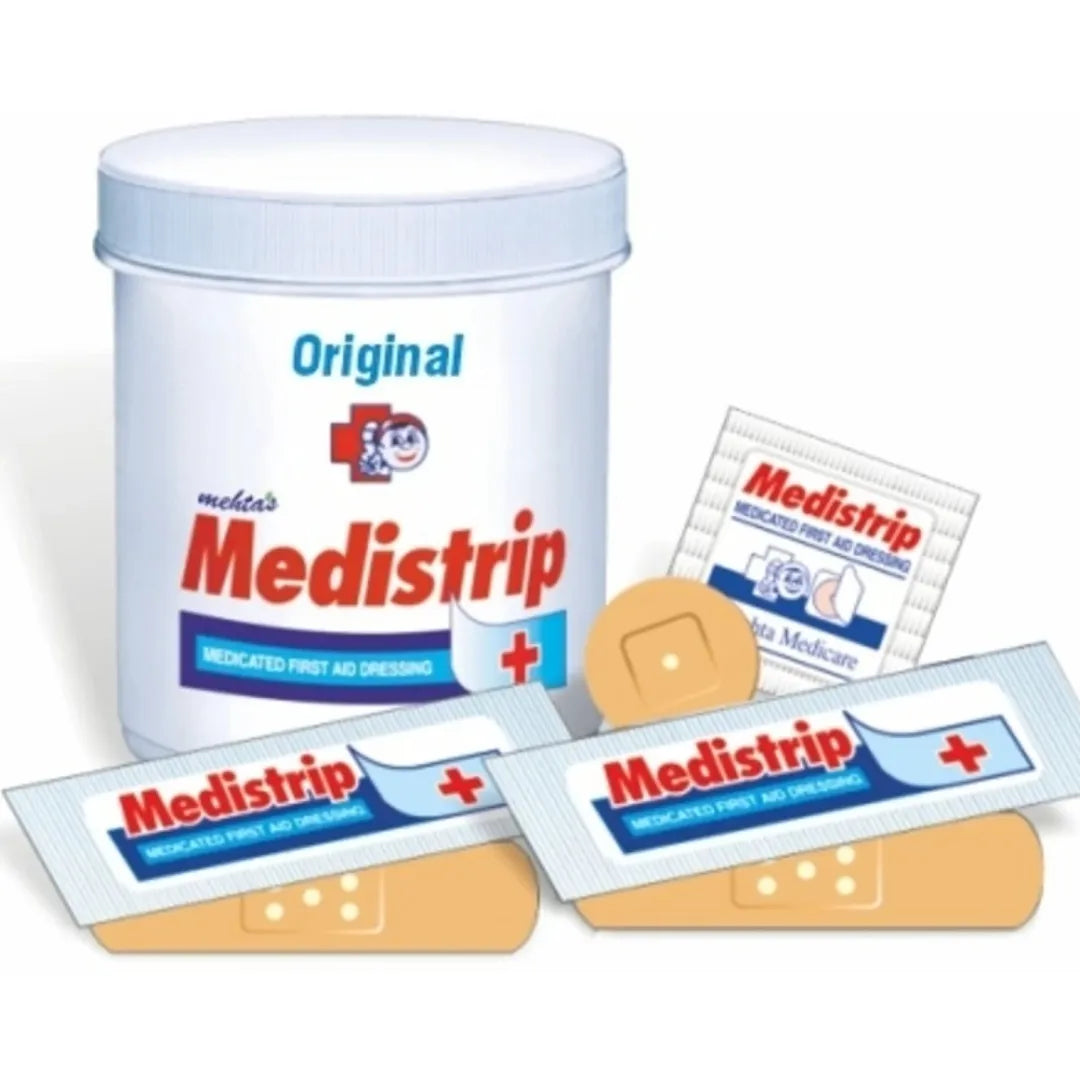 Buy Medistrip Medicated First Aid Dressing (Bandage) | Mehtas