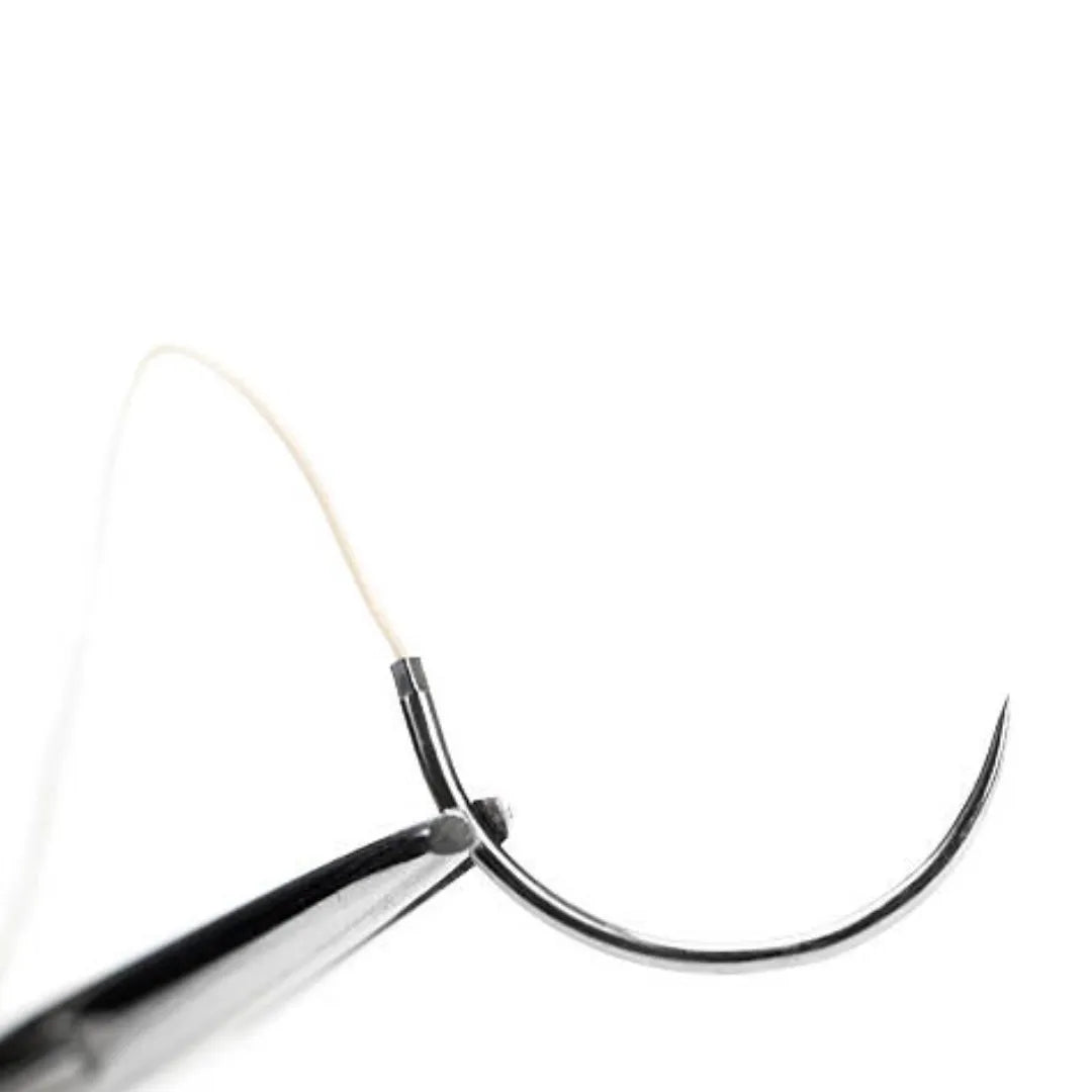 Mersilk Sutures USP 3-0, 3/8 Circle Reverse Cutting Ethiprime - NW 5028