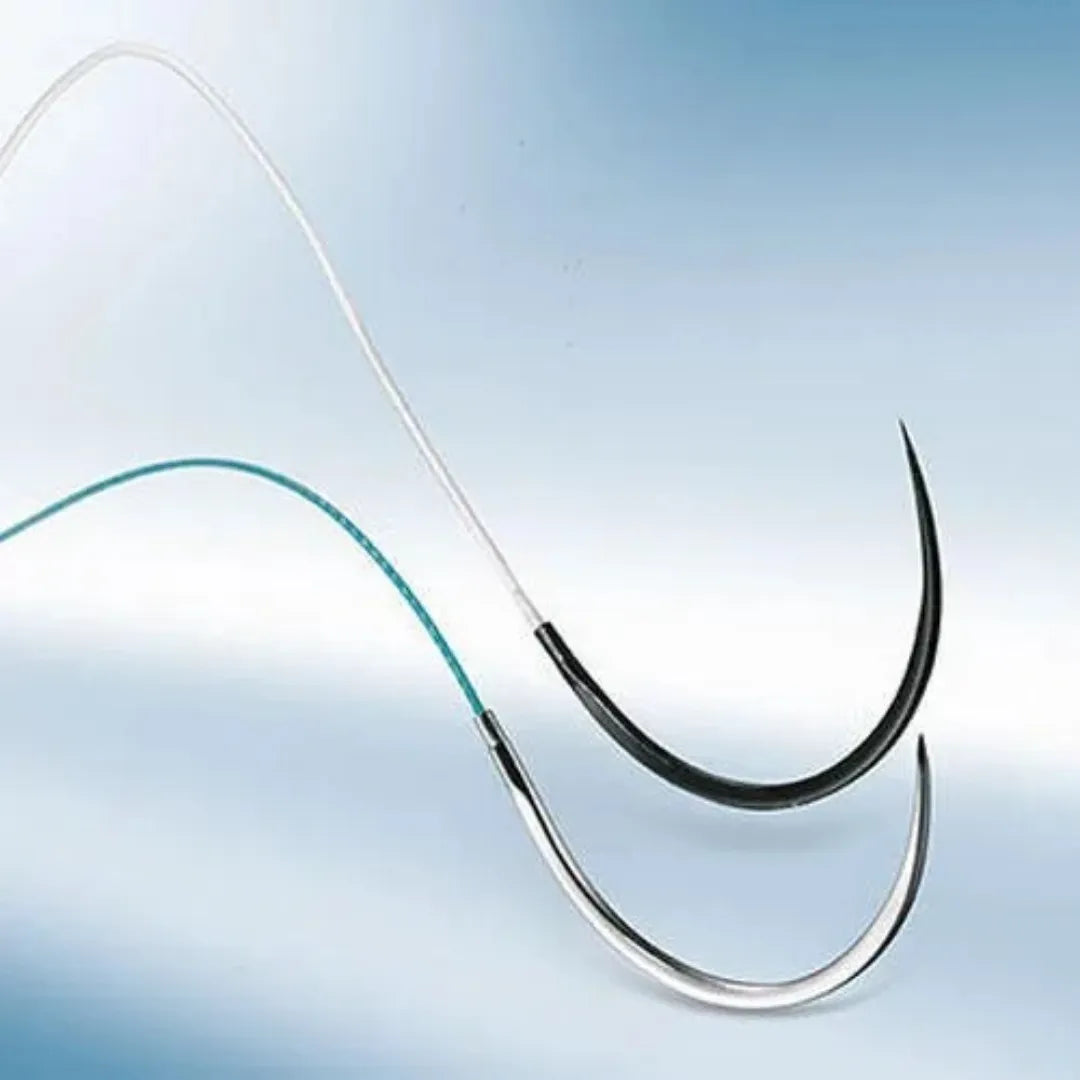 Mersilk Sutures USP 3-0, 3/8 Circle Reverse Cutting Ethiprime - NW 5028