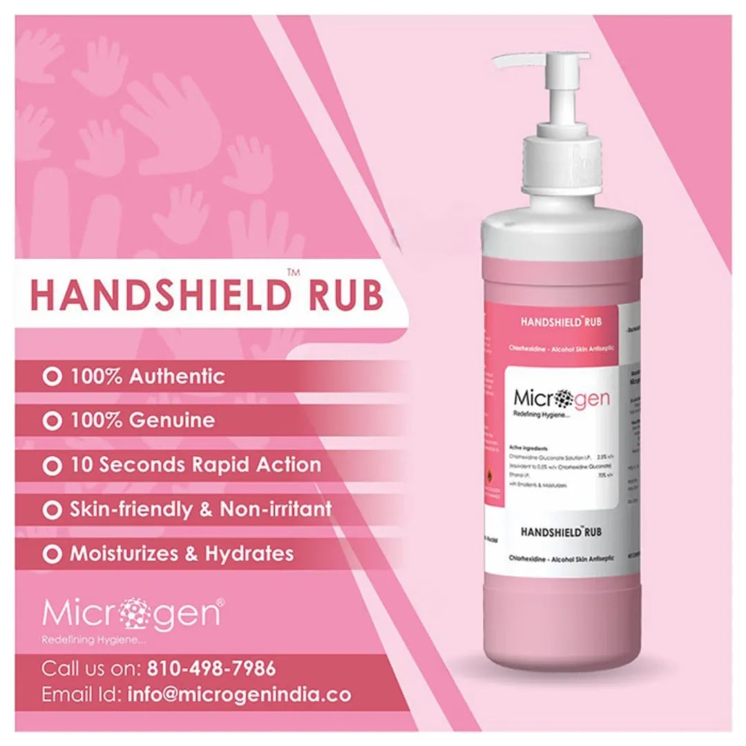 Buy Handshield Rub 500 ml for Ultimate Hand Protection