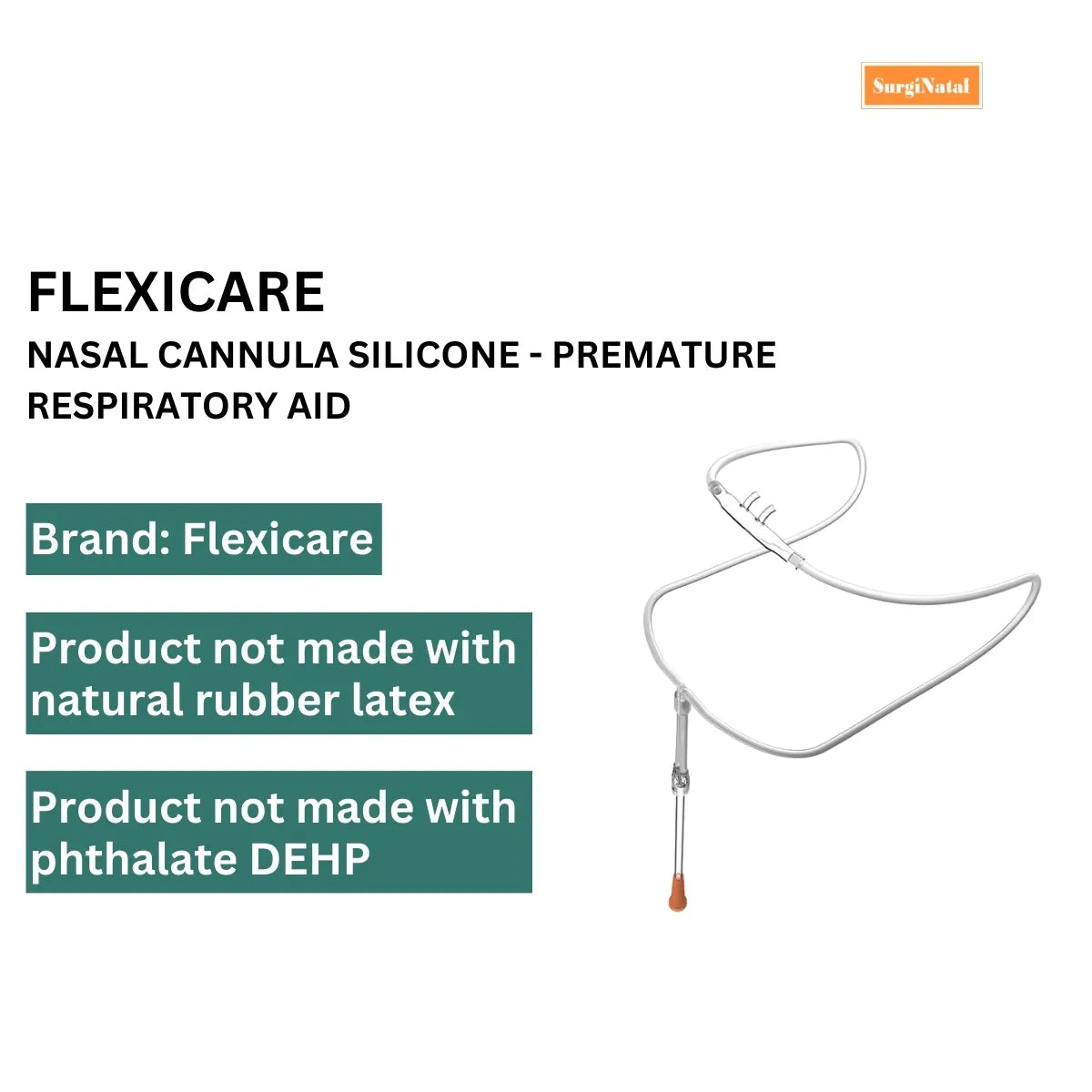 Premature Silicone Nasal Cannula: Buy Online | Flexicare